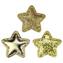 Ozdoba materiałowa Craft-Fun Series Złote gwiazki Titanum (BJ25042703) Titanum