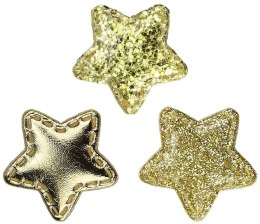 Ozdoba materiałowa Craft-Fun Series samoprzylepna Złote gwiazdki Titanum (BJ25042714) Titanum