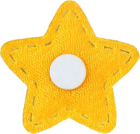 Ozdoba materiałowa Craft-Fun Series samoprzylepna Złote gwiazdki Titanum (BJ25042714) Titanum