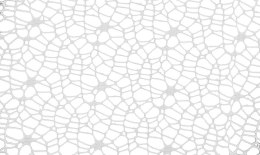 Ozdoba materiałowa Craft-Fun Series siatka koronkowa biała Titanum (25CR0331-14) Titanum