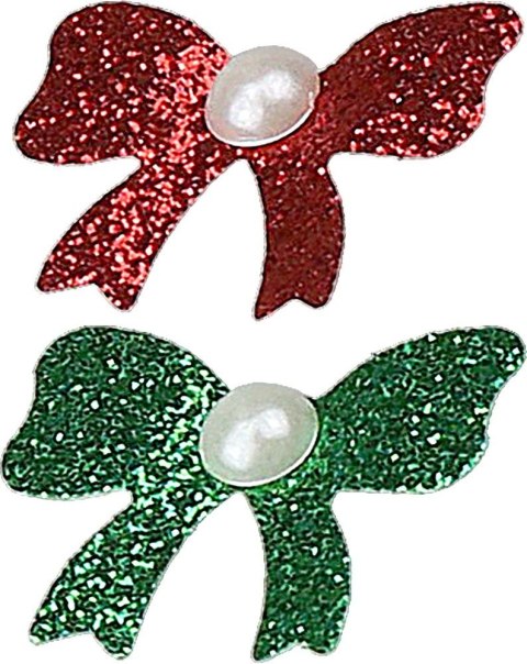 Ozdoba papierowa Craft-Fun Series Kokardki z kryształkiem Titanum (DIY-XM(501)) Titanum