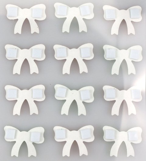 Ozdoba papierowa Craft-Fun Series Kokardki z kryształkiem Titanum (DIY-XM(501)) Titanum