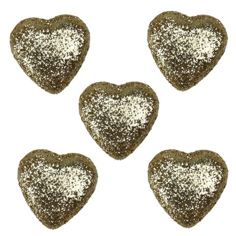 Ozdoba styropianowa Craft-Fun Series serduszka 20mm Titanum (20YX0326-G) Titanum