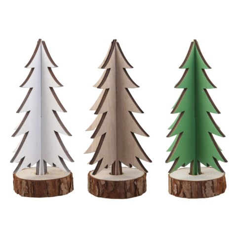 Ozdoba świąteczna CHOINKA DREWNIANA 7x23CM Home And Garden (4417) Home And Garden