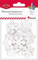 Ozdoba świąteczna Craft-Fun Series styropianowe płatki śniegu Titanum (25YX0514-3) Titanum