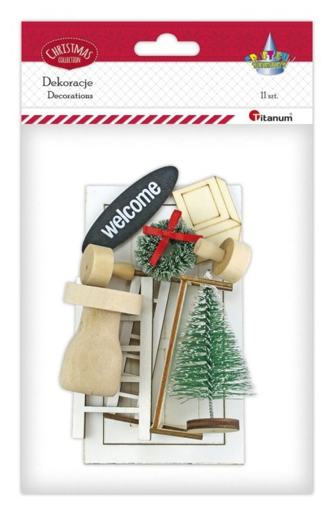 Ozdoba świąteczna Craft-Fun Series wejście dla Elfów Titanum (25BJ033152) Titanum