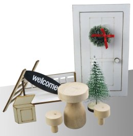 Ozdoba świąteczna Craft-Fun Series wejście dla Elfów Titanum (25BJ033152) Titanum
