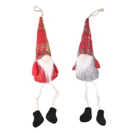 Ozdoba świąteczna zawieszka na choinkę gnom 30cm Home And Garden (6052) Home And Garden