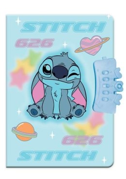 Pamiętnik Stitch na szyfr A5 Beniamin Beniamin