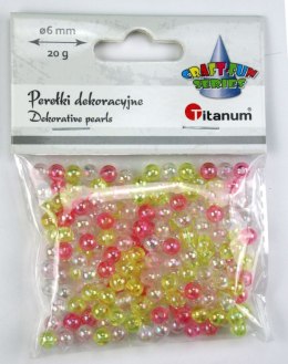 Perełki Craft-Fun Series 6mm mix Titanum (BJ25042730) Titanum