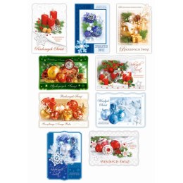 Pocztówka brokat BN Merigraf (5902221803741) Merigraf