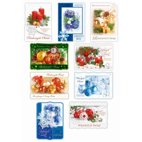 Pocztówka brokat BN Merigraf (5902221803741) Merigraf