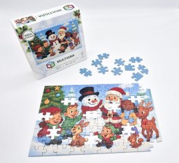 Puzzle Bałwanek i przyjaciele 90 el. Multigra (3001) Multigra