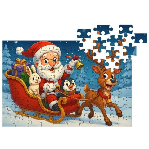 Puzzle Jingle Ride with Santa 90 el. Alexander (50875) Alexander