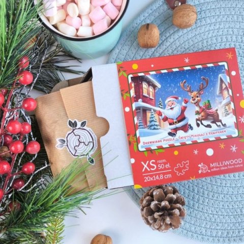 Puzzle Mikołaj i Renifer 500 el. Alexander (50929) Alexander