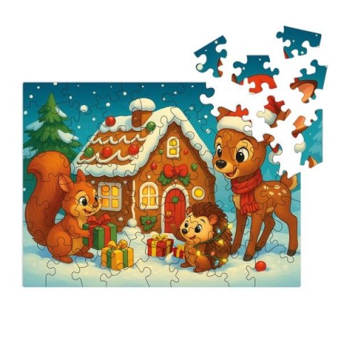 Puzzle Świąteczni przyjaciele 50 el. Alexander (50912) Alexander