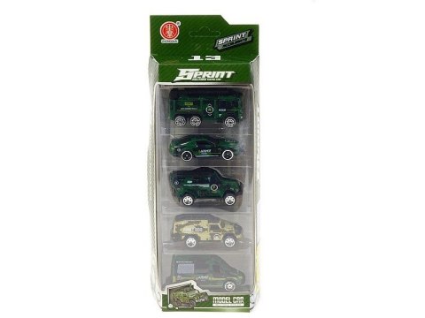 Samochód zestaw 5 pojazdów wojskowych Adar (566385) Adar