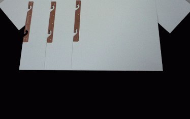 Skoroszyt SKOROSZYT ZAWIESZKOWY PEŁNY A4 biały tektura bezkwasowa Tekpar (50 SZTUK) Tekpar