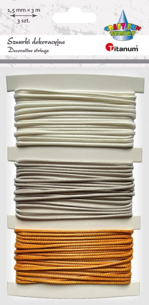 Sznurek Craft-Fun Series 3m Titanum (BJ25042720) Titanum