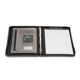 Teczka konferencyjna z kalulatorem A4 szara A4 SZARY ekoskóra Antra (711) Antra