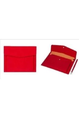 Teczka ofertowa koperta na napy A4 kolor: czerwony 1 kieszeni Antra Antra