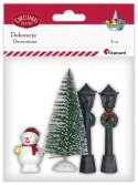 Zestaw dekoracyjny Craft-Fun Series latarnie uliczne, choinka, bałwanek Titanum (25BJ033169) Titanum