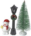 Zestaw dekoracyjny Craft-Fun Series latarnie uliczne, choinka, bałwanek Titanum (25BJ033169) Titanum