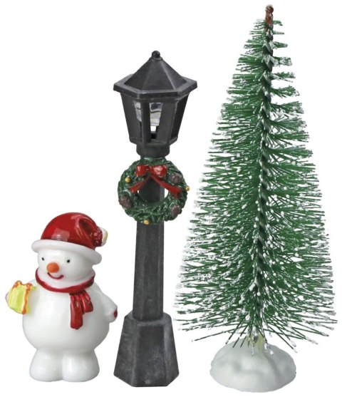 Zestaw dekoracyjny Craft-Fun Series latarnie uliczne, choinka, bałwanek Titanum (25BJ033169) Titanum
