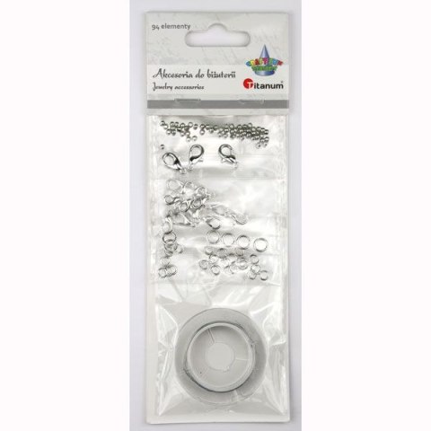 Zestaw do tworzenia biżuterii Craft-Fun Series Akcesoria do biżuterii Titanum (25BJ033121) Titanum
