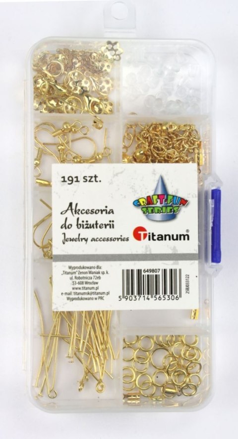 Zestaw do tworzenia biżuterii Craft-Fun Series Akcesoria do biżuterii Titanum (25BJ033122) Titanum