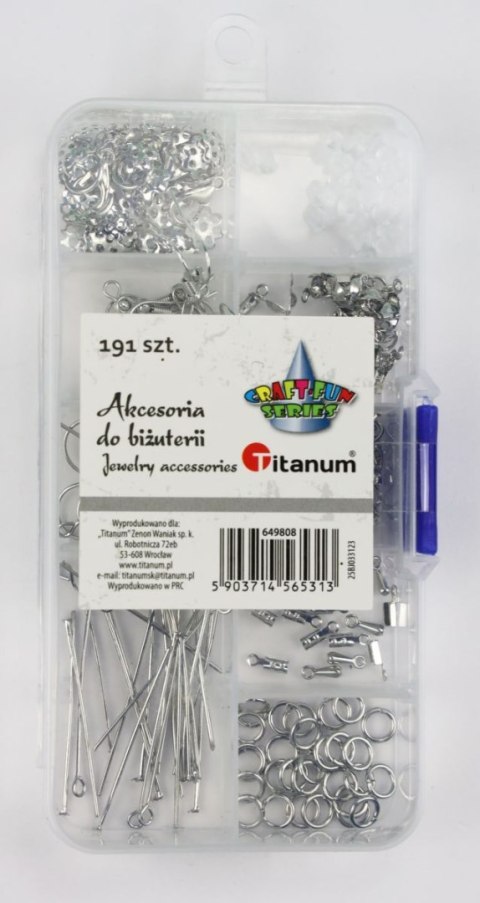 Zestaw do tworzenia biżuterii Craft-Fun Series Akcesoria do biżuterii Titanum (25BJ033123) Titanum