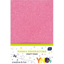 Arkusz piankowy pianka dekoracyjna A4 kolor: mix 8 ark. [mm:] 210x297 Interdruk (brokat pastel) Interdruk