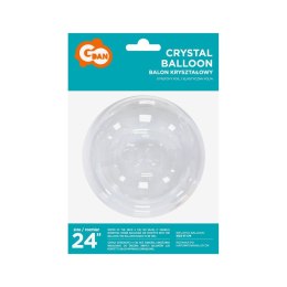 Balon gumowy kryształowy perłowy Godan (KR-24BN) Godan