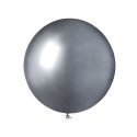 Balon gumowy shiny 25szt. srebrny 19cal Godan (GB150/89) Godan