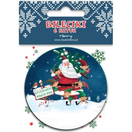 Bileciki do prezentów MIKOŁAJ Z ELFAMI Henry (5905701485642) Henry