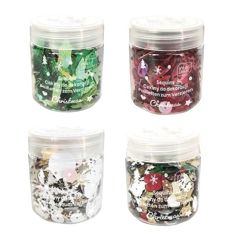 Cekiny CHRISTMAS 30G mix 30g Interdruk Interdruk