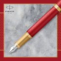 Ekskluzywne pióro tłoczkowe RED Parker (2143650) Parker
