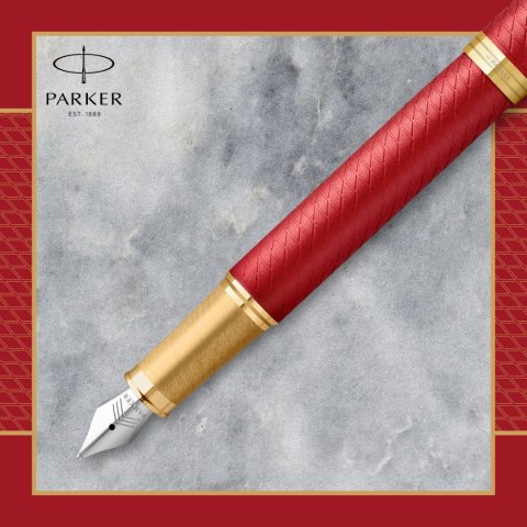 Ekskluzywne pióro tłoczkowe RED Parker (2143650) Parker