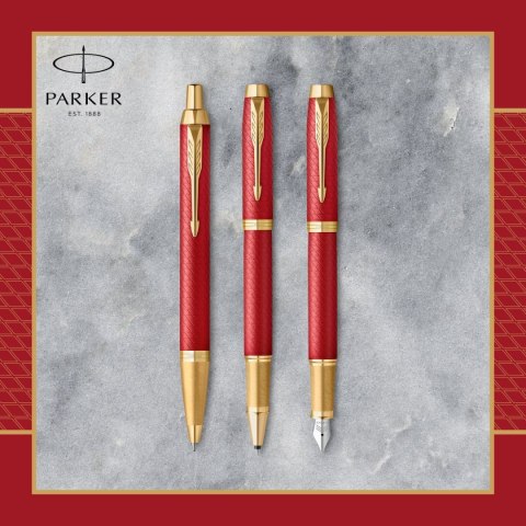 Ekskluzywne pióro tłoczkowe RED Parker (2143650) Parker