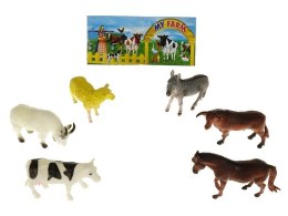 Figurka zestaw 6 zwierząt gospodarskich Adar (542914) Adar