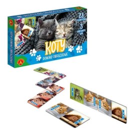 Gra edukacyjna DOMINO OBRAZKOWE - KOTY Alexander (7860) Alexander