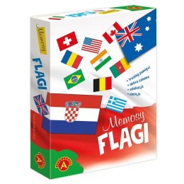 Gra edukacyjna Memosy - Flagi Alexander (26993) Alexander