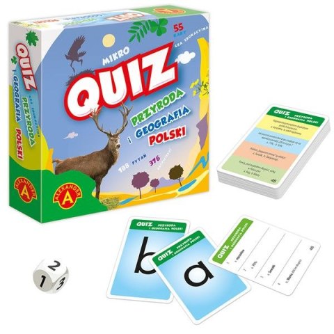 Gra edukacyjna Przyroda i geografia Polski Alexander (8690) Alexander