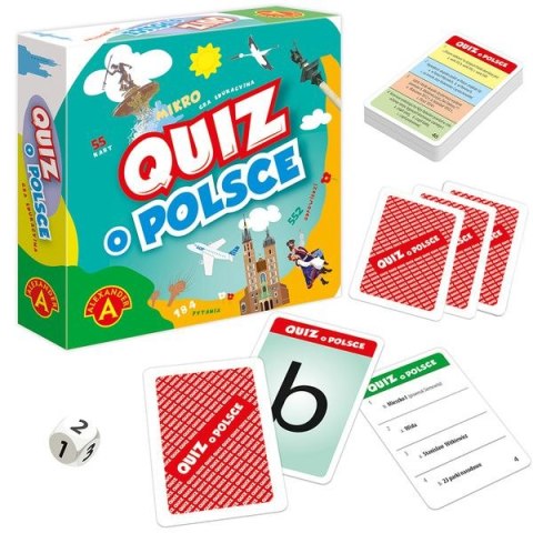Gra edukacyjna QUIZ o Polsce Alexander (8645) Alexander