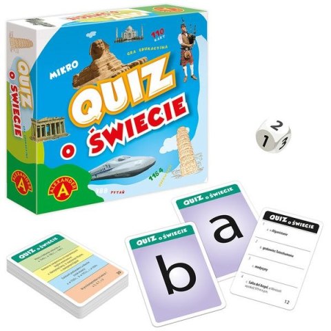Gra edukacyjna Quiz o Świecie Alexander (8706) Alexander