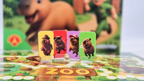 Gra planszowa Kapibary w akcji - Ucieczka z zoo Alexander Alexander