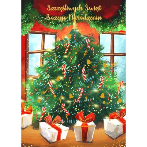 Kartka składana BN 20 CHOINKA B6 Henry (5907465662680) Henry