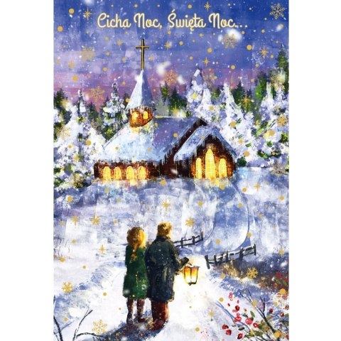 Kartka składana BN 20 KOSCIÓŁEK B6 Henry (5907465662703) Henry