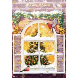 Kartka składana BN 20 OKNO B6 Henry (5907465662710) Henry