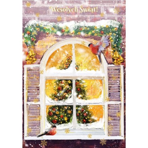 Kartka składana BN 20 OKNO B6 Henry (5907465662710) Henry